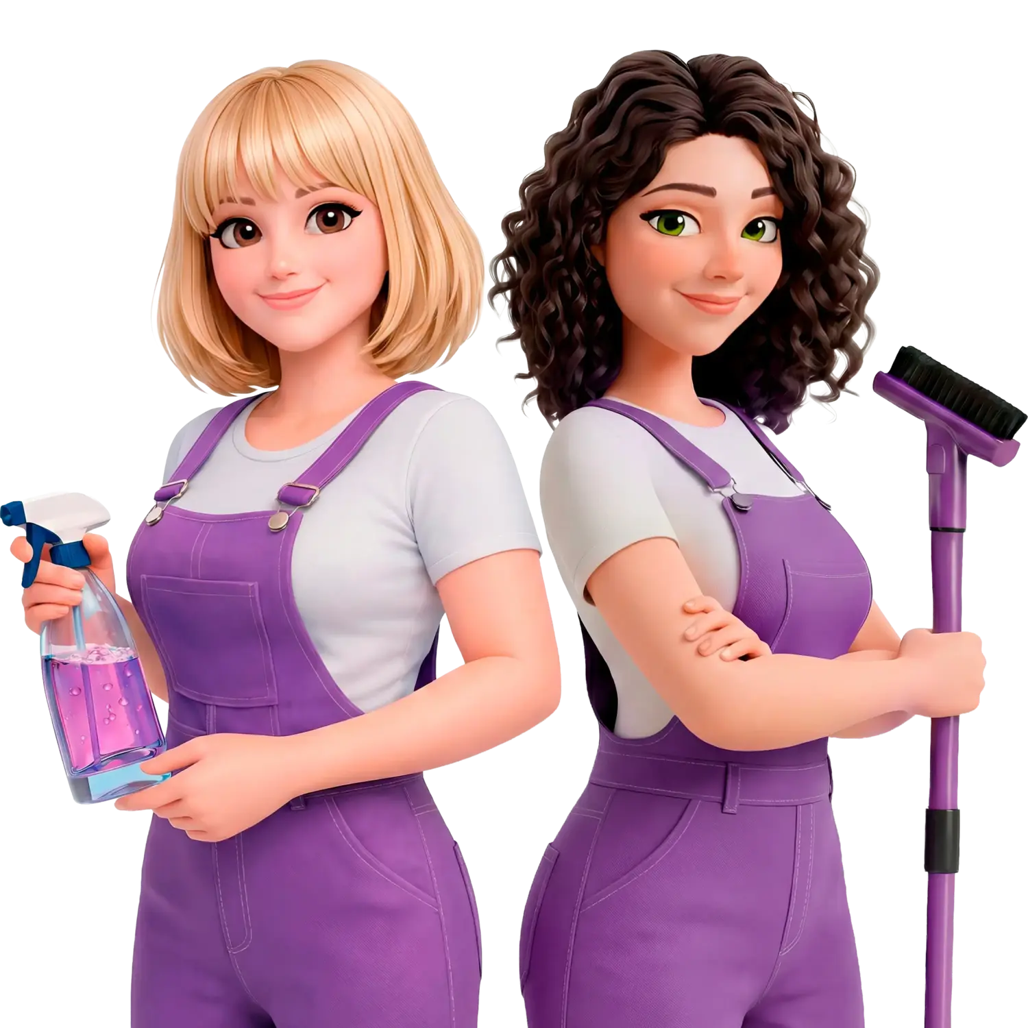 Sparkle City cleaning team